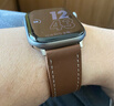 MSSM适用苹果手表表带apple watch小牛皮iwatchS11/ultra3/S10/9/8/SE3针扣真皮表带 咖色49/46/45/44 实拍图