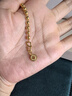 六福珠宝 LUKFOOK JEWELLERY足金铜钱黄金吊坠金饰挂坠不含项链 计价 L01GTBP0010 0.72克(含工费70元) 实拍图