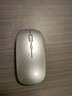 灵蛇（LINGSHE）M175充电无线蓝牙+2.4G双模款轻音鼠标 笔记本电脑  星空银 蓝牙+2.4G双模轻音版 实拍图