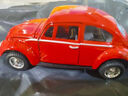 大众复古老爷车甲壳虫模型车模玩具儿童轿车摆件模仿真汽车合金车 贺岁版复古甲壳虫红色-礼盒款 实拍图