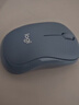 罗技（Logitech）M221 轻音鼠标 无线鼠标 办公鼠标 对称鼠标 带无线微型接收器 雾霭蓝 实拍图