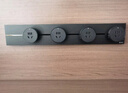 公牛（BULL）明装轨道插座 轻薄款GB3免开槽可移动壁挂式轨道插排 大功率开关插座面板  75厘米+4个五孔墨云灰 实拍图