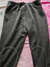 浪莎【秋上新】保暖裤男士单件羊毛护膝棉毛裤加绒加厚秋冬秋裤 深灰 实拍图