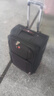 兰博军刀（Rambo Saber）新款牛津布行李箱结实耐用加厚密码箱抗摔拉杆箱可扩展旅行箱 黑色拉链 24英寸 实拍图
