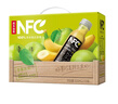 农夫山泉100%纯果汁NFC苹果香蕉混合汁300ml*10瓶整箱礼盒鲜果压榨 实拍图