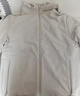 迪卡侬户外女秋冬防风防水夹克风衣MH150白-5114381 实拍图