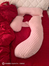 多米贝贝（Tomibaby）孕妇枕头护腰侧卧睡抱枕用品G型呼吸系列3D甜蜜粉 实拍图