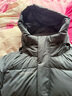 京东京造【高充绒312G】90绒羽绒服男冬季男女长款加厚保暖外套 灰色 XXL 实拍图