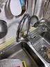 九牧（JOMOO）厨房水龙头卫浴水槽冷热出水洗菜盆水龙头304不锈钢洗碗盆自来水 33180【爆款不锈钢】 实拍图