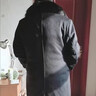 恒源祥中老年羊毛大衣男超长款过膝爸爸羊毛呢子羽绒外套冬 加长/黑色[可拆/羽绒胆+狐狸] 180/XL(建议140-155斤) 实拍图