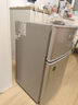 志高（CHIGO）小冰箱迷你小型家用冷藏冷冻两用宿舍出租房用双门办公室电冰箱节能省电 【店长推荐】48L银色【三天约一度电】 实拍图