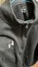 UNDER ARMOUR Rival男子1/4拉链运动休闲卫衣1386016 黑色001 XL 实拍图