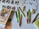 LOPET乐派熊猫花花自动铅笔小学生手护者黑科技超软护套书写不累手0.5mm缓冲防断芯绘图活动铅笔LT-7026 实拍图