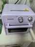大宇（DAEWOO）空气炸烤箱家用空气炸锅烤箱一体机10L小型迷你电烤箱无油低脂热风循环免翻面KX05 紫色 10L 实拍图