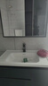 艺昕浴室柜陶瓷一体盆卫生间洗手盆洗脸盆柜组合智能镜套装洗漱洗手台 80CM轻奢灰标准款+全套配件 实拍图