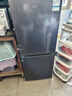 荣事达（Royalstar）166升小冰箱小型家用出租房办公室宿舍双开门两门双门二门电冰箱节能省电低音钛深灰色R166 实拍图