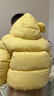 巴拉巴拉童装儿童羽绒服宝宝男女童2025冬装新款婴儿外套保暖上衣泡芙羽绒 黄色小南瓜31004-白鸭绒 110 （充绒量93g 适合3-5岁） 实拍图