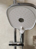 恒洁淋浴花洒全套精铜主体可升降易除垢喷头花洒套装 【除垢置物方顶喷】951-333 实拍图