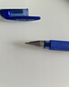 斑马牌（ZEBRA）中性笔 0.5mm子弹头签字笔 学生标记笔走珠水性笔 C-JJ100 JELL-BE 蓝色 3支装 实拍图