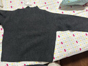 优衣库女装舒芙蕾半高领针织衫/毛衣毛衫479158 08 深灰色 M /160/84A 实拍图
