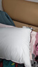 水星家纺枕头枕芯酒店枕头护颈枕头芯家用单个纯棉抗菌可水洗中枕48x74cm 实拍图