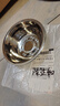 不锈钢盆加厚款家用厨房商用洗菜盆和面洗脸洗衣盆 【尺寸较小】16cm不锈钢碗一个 实拍图