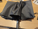 天堂 全自动雨伞三折 10骨加固一键开收易甩干简约晴雨伞 乌木黑 实拍图
