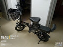 新大洲新国标代驾折叠电动车超长续航 锂电池电瓶助力自行单车轻便迷你小型男女士代步上班用可放后备箱 避震顶配-22减震-松下S级40A纯电≤120km 实拍图