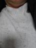 京东京造毛衣女时尚针织衫气质衣服百搭冬外套女 灰色 M 奶油白 L 实拍图
