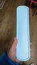 Buyer Star  餐具盒子 空 大号便携式学生塑料装的收纳盒筷子盒 24cm[蓝色] 实拍图