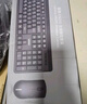 联想（Lenovo）KN210键盘鼠标套装 2.4G无线键鼠套装 全尺寸商务办公  笔记本电脑键盘台式机一体机 黑色 实拍图