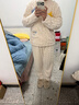 都市丽人【加厚珊瑚绒】女士睡衣女长袖套头情侣加绒保暖家居服套装可外穿 实拍图