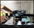 陳枝記铁锅炒锅陈枝记无涂层健康炒菜锅家用商用熟铁圆底不粘锅燃已开锅 33cm无耳单锅+锅铲+锅盖 实拍图