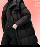 美力城羽绒服女时尚超轻泡芙鹅绒服长款外套女加厚上衣女6051 黑色 M 实拍图
