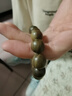 普陀山绿檀木手串檀木檀香佛珠手链盘玩高密度念珠男女情侣送人生日礼物 实拍图