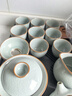 京东京造 茶具整套 功夫茶具套装带茶盘茶壶茶杯 天青汝窑西施壶 16件 实拍图