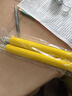 海绵双节棍初学者练习双截棍泡棉二节棍武馆道馆训练棍适用14岁以 黄色 实拍图