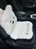 范爷家汽车坐垫冬季毛绒可爱西高地加厚靠背一体式增高垫车载座椅垫女士 实拍图
