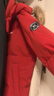 鸭鸭（YAYA）孙颖莎同款情侣羽绒服男女短款防风保暖冬季新款韩版宽松面包服 国旗红色 XL 【建议150-170斤】 实拍图