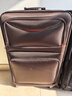 竹貂行李箱耐磨牛津布28英寸大容量男拉杆箱女万向轮旅行箱密码箱皮箱 咖啡色-可拆卸万向轮 28英寸 【大尺寸，长期出行选择】 实拍图