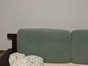 忆自然弹力沙发套罩四季通用全包沙发坐垫套沙发笠沙发座垫防尘保护罩 织纹-松柏绿 加大单人位 适合宽65-85cm*长65-85cm 实拍图
