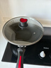 炊大皇炒锅不粘锅32cm少油烟平底炒菜锅煎锅电磁炉明火通用锅WG15068 实拍图