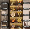 贝汉美（BHM）高档轻奢酒柜装饰品摆件工艺品办公室电视柜玄关柜摆设高端大气 【家和万事兴】福气摆件 实拍图
