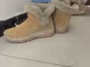 斯凯奇（Skechers）靴子女士2026加绒保暖雪地靴高帮户外休闲靴169103 实拍图