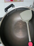 炊大皇炒锅有钛0氟不粘锅316L不锈钢不粘平底炒锅32cm 实拍图