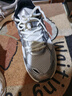 骆驼（CAMEL）追寻复古慢跑步男鞋厚底休闲运动鞋子 K14B09L7051 象牙白/银 42 实拍图