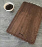 双枪乌金檀木整木菜板 百年龄砧板家用切菜案板抗菌实木菜板45*30*2.5 实拍图