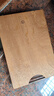 京东京造 菜板 砧案板切菜实木双面分切家用抗菌【乌檀整木】36*25*2.5cm 实拍图