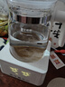 小壮熊 全玻璃恒温壶 恒温调奶器冲奶水壶 保热冲泡暖奶暖烧水壶 白1.5L 实拍图