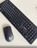 联想（Lenovo）KN210键盘鼠标套装 2.4G无线键鼠套装 全尺寸商务办公  笔记本电脑键盘台式机一体机 黑色 实拍图